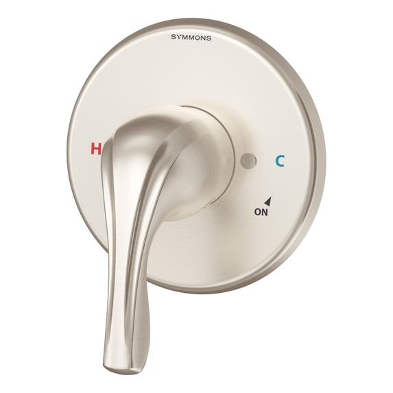 Origins Shower Valve Trim in Satin Nickel (Valve Not Included)