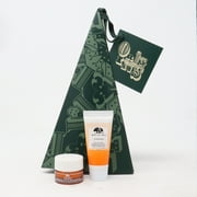 Origins GinZing Glow-Boosting Duo 2pc Set, 15ml Into the Glow Brightening Serum + 5ml Refreshing Eye Cream