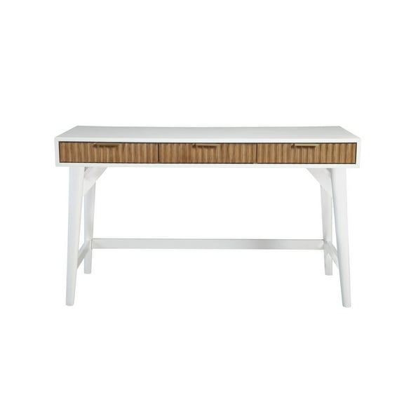 Origins by Alpine Larsen Large Desk in White