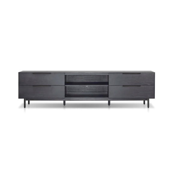 Origins by Alpine Modern Akira TV Console, Black