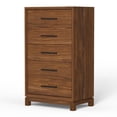 thumbnail image 1 of Origins by Alpine Nova 5 Drawer Chest in Honey Maple (Brown), 1 of 2