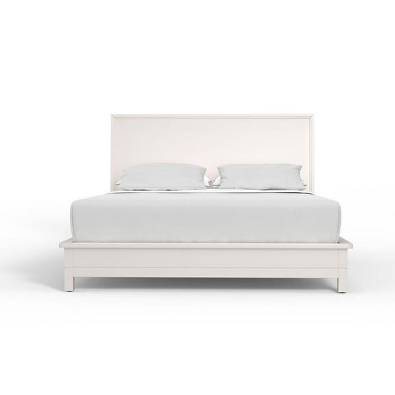 Origins by Alpine Nova Queen Platform Bed in White
