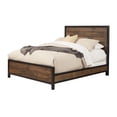 thumbnail image 1 of Origins by Alpine Weston California King Wood Bed in Rustic Pine, 1 of 6