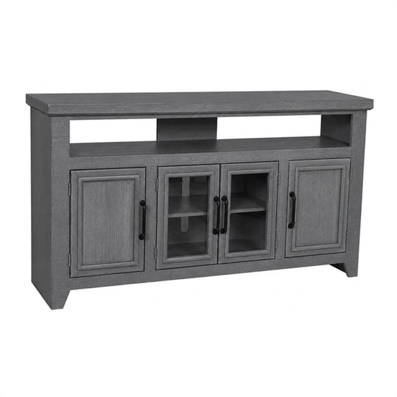 Origins by Alpine Willow Creek 60"W Wood TV Console - Gray Fir Glaze