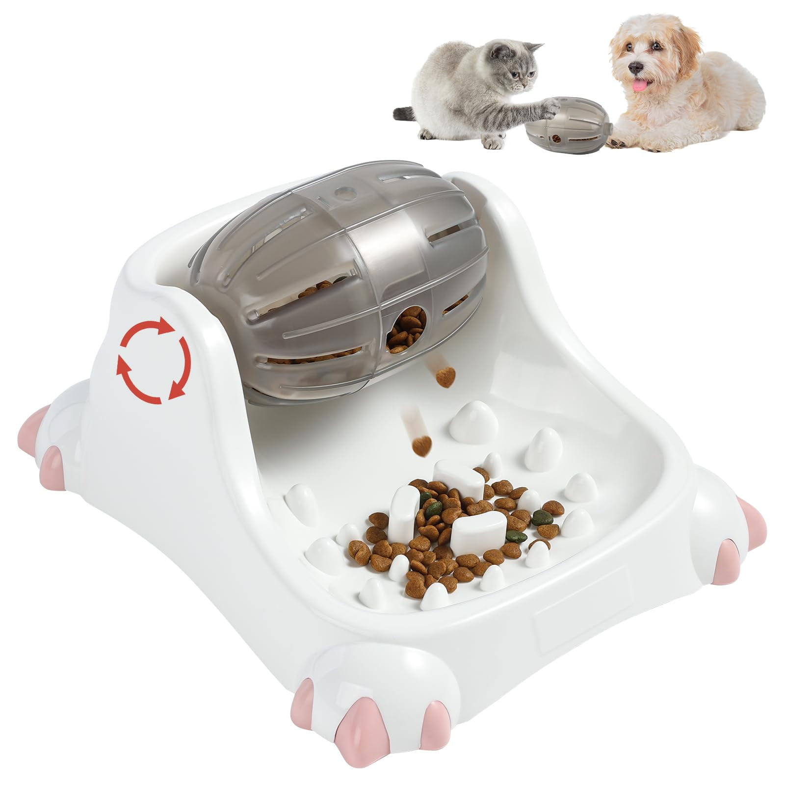 Origintek Dog Puzzle FeederInteractive Dog Toys for Boredom, 4