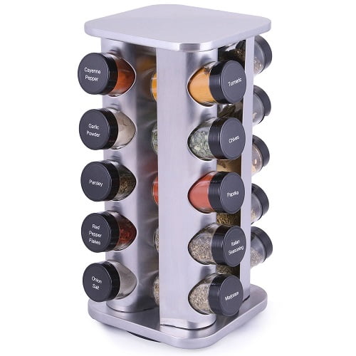 Orii GSR3420 Rotating 20 Jar Spice Rack