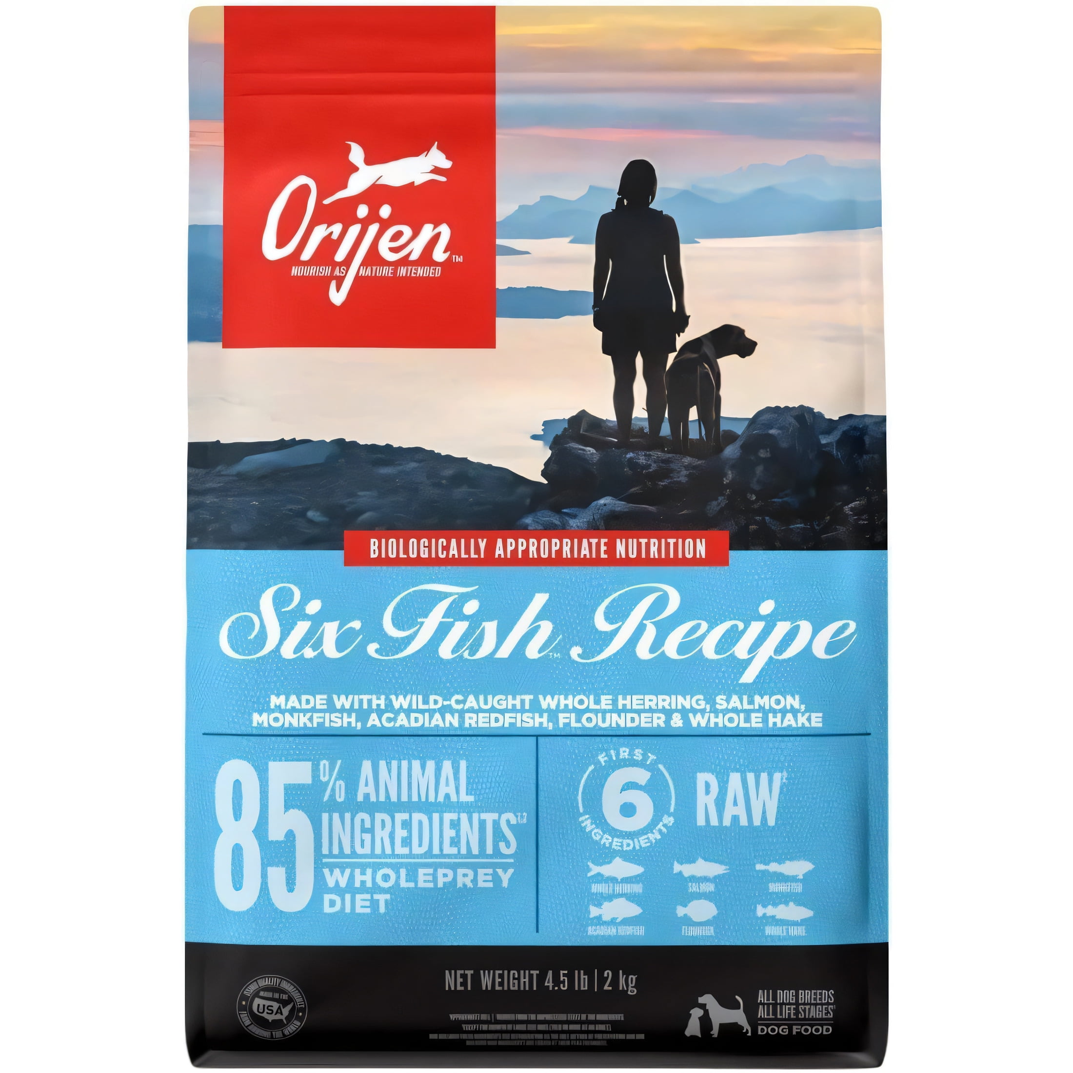 Orijens Six Fish - 23.5# - Walmart.com