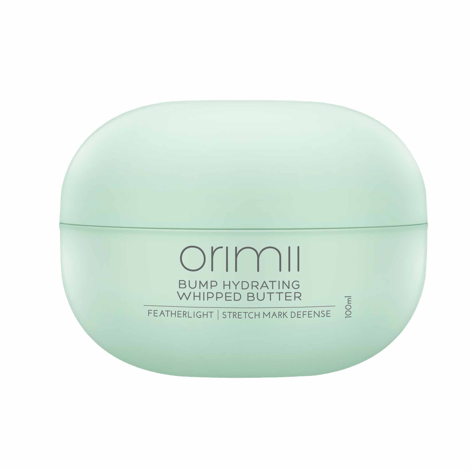 Orimii Bump Hydrating Whipped Butter for Pregnancy Stretch Marks Non
