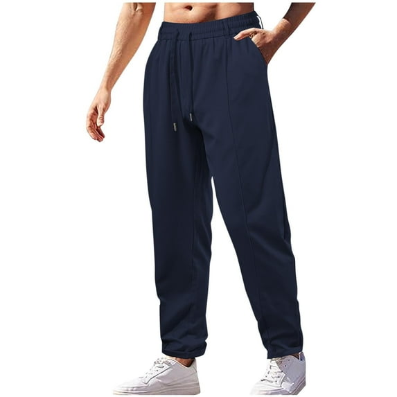 Orinbloom Lightweight Casual Pants, Oribloom Mens Pants, Pull On Casual Comfort Everyday Pants Men