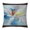 thumbnail image 1 of Orinice Abstract Brush Strokes Graphic Decorative Pillow Cover for Home 20x20in, 1 of 5