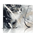 thumbnail image 1 of Orinice Abstract Canvas Wall Art for Bedroom Bathroom Living Room Wall Decor Black White Grey Modern Abstract Canvas Pictures Abstract Prints Artwork Home Office Wall Decoration  16x12in, 1 of 6
