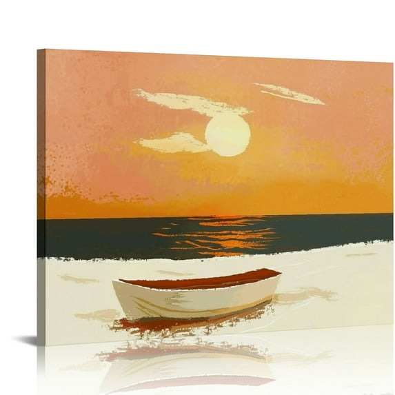 Orinice Abstract Minimalist Landscape Wall Art Prints Modern Aesthetic Mountain Wall Art 20x16in