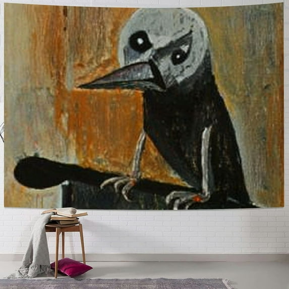 Orinice Aesthetic Surrealism Tapestry Wall Hanging Graphic Tapestries Home Decor Art for Living Room Bedroom Farmhouse Dorm 40x30inch