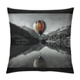 thumbnail image 1 of Orinice Balloons Graphic Decorative Throw Pillow Cover for Home Couch Living Room Bed Sofa Soft and Durable 24x24in, 1 of 5