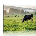 thumbnail image 1 of Orinice Beautiful Cow Field Scenery Poster 16x12in, 1 of 6
