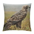thumbnail image 1 of Orinice Bird Grass Field Jigsaw Puzzle Home Decorative Throw Pillow Cover for Couch Sofa Bed - High-Quality Short Plush, 1PC 22x22in, 1 of 5
