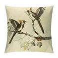 thumbnail image 1 of Orinice Birds Tree Branch Leaves Graphic Decorative Cushion Throw Pillow Cover 22x22in, 1 of 5