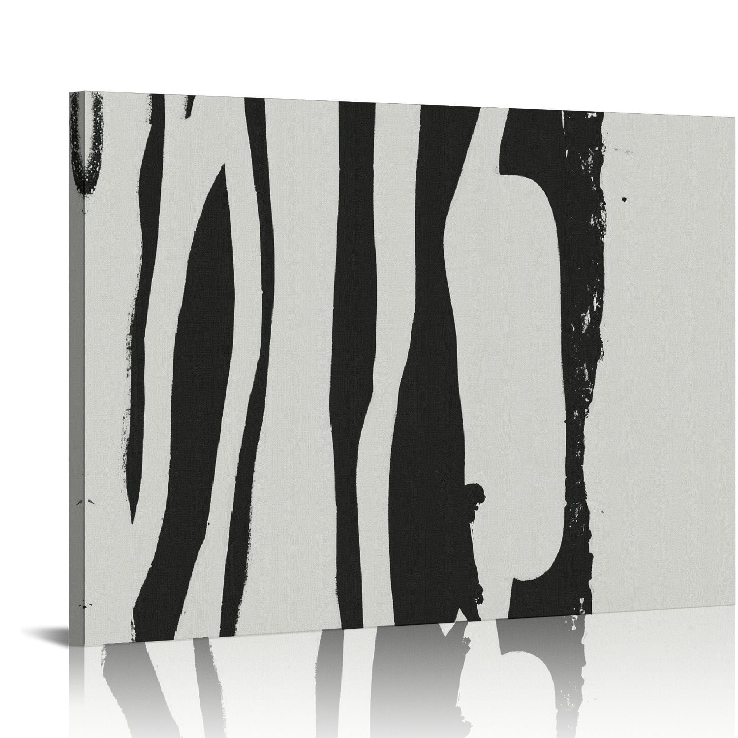 Orinice Black and White Abstract Line Art Canvas Print Painting Modern ...
