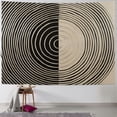 thumbnail image 1 of Orinice Bridget Riley Tapestry Wall Hanging Unique Style Graphic Tapestries Home Wall Decor Art for Living Room Bedroom Apartment Farmhouse Dorm 60x50inch, 1 of 6