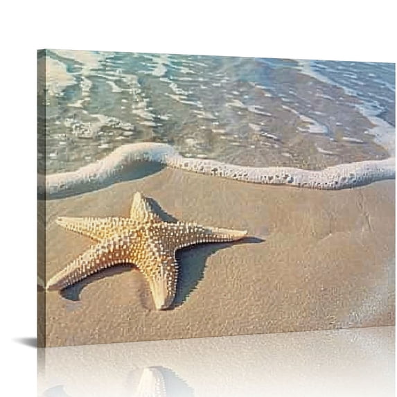 Orinice Coastal Posters Beach Pictures, Ocean Beach Prints Wall Art, Summer Tropical Artwork Coastal, Palm Tree Beachy Photos for Teen Girls Room 16x12in