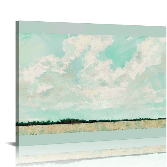 Orinice Collection Baby Beach Poster Print by Ann Marie Coolick 16x12in