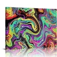 thumbnail image 1 of Orinice Colorful Energy Angel Number Canvas Wall Art Abstract Gradient Aura Aesthetic Poster Positive Affirmations quotes prints painting Pastel Minimalist Y2k wall decore 12x16in Unframed 20x16in, 1 of 6