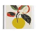 thumbnail image 1 of Orinice  Colorful Fruit Art Print- Abstract Orange Pear Lemon Botanical Canvas Wall Art-(20x16inch, Unframed)-Perfect for Kids Room Kitchen Decoration 20x16in, 1 of 3