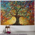 thumbnail image 1 of Orinice Colorful Leaves Tapestry Wall Hanging Unique Style for Home Decor, Graphic Tapestries for Living Room Bedroom Apartment Farmhouse Dorm, Various Sizes Available 40x60inch, 1 of 6