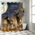 thumbnail image 1 of Orinice Colorful Luxurious Graphic Print Polyester Fabric Fashion Bathroom Decor Set with Hooks, 100% Polyester Fiber Modern Shower Curtain 60x72, 1 of 7