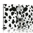 thumbnail image 1 of Orinice Cow print vinyl wall art decal Detachable cow print wall decal Bedroom living room Frameless painting 16x12in, 1 of 6