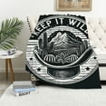 thumbnail image 1 of Orinice Cowboy Hat Cacti Mountain Warm Lightweight Blanket Soft Fleece Blankets 3 Sizes All Seasons Excellent Hand Feel Super Soft Blanket 40x50in, 1 of 6
