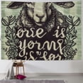 thumbnail image 1 of Orinice Cross Vintage Handwritten Quote Tapestry Wall Hanging Unique Style Graphic Tapestries Home Wall Decor Art for Living Room Bedroom Apartment Farmhouse Dorm 60x50inch, 1 of 6