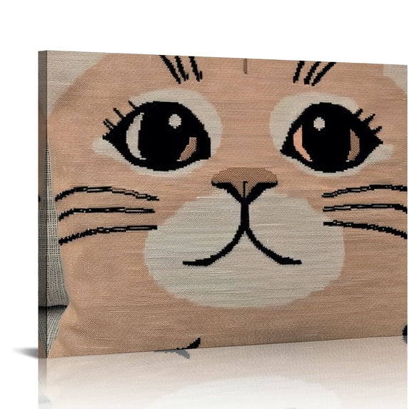 Orinice Cute Cat Fine Art Aesthetic Poster & Print Wall Painting for Home Decor 20x16in