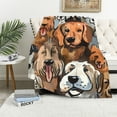 thumbnail image 1 of Orinice Cute Cat Warm Lightweight Blanket Soft Fleece Blankets All Seasons Flannel Material Blanket for Bed Couch Sofa Office Decor 100 x 130cm 130 x 150cm 150 x 200cm 60x80in, 1 of 1