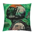 thumbnail image 1 of Orinice Cyberpunk Art Graphic Decorative Cushion Throw Pillow Cover for Home Couch 12x12in, 1 of 5