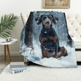 thumbnail image 1 of Orinice Dachshund Blanket - Soft &amp; Cozy Lightweight   Dachshund Throw Blanket for Couch, Bedding, Travel - Fuzzy Dachshund Decor Dachshund Gifts for Outdoor and Indoor   60x80in, 1 of 6