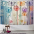 thumbnail image 1 of Orinice Dandelions Tapestry Wall Hanging Unique Style Graphic Tapestries Home Wall Decor Art Living Room Bedroom Apartment Farmhouse Dorm 50x40inch, 1 of 6