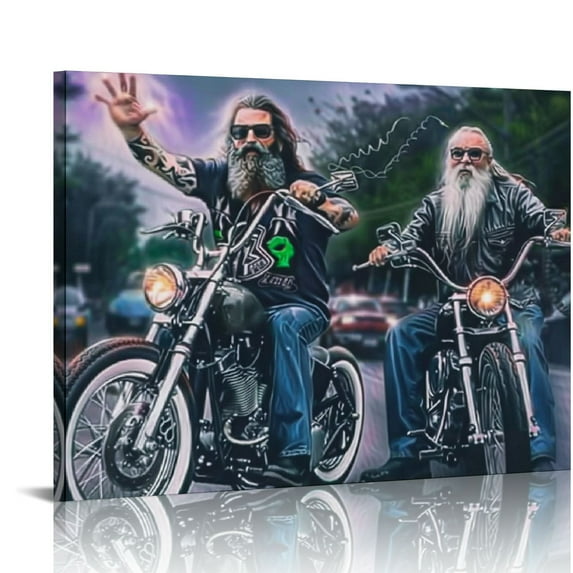 Orinice  David Mann Motorcycle Art  Motorcycle Canvas Wall Art For Room Aesthetic And Decor 21 Canvas Painting Wall Art Poster for Bedroom Living Room Decor  16x12in