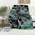 thumbnail image 1 of Orinice Dinosaur Skeleton Theme Warm Lightweight Soft Fleece Blanket for All Seasons - Multiple Sizes Available 60x80in, 1 of 6