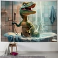thumbnail image 1 of Orinice Dinosaur Tapestry Wall Hanging Unique Style Graphic Tapestries for Home Wall Decor Art Living Room Bedroom Apartment Farmhouse Dorm 40x60inch, 1 of 6