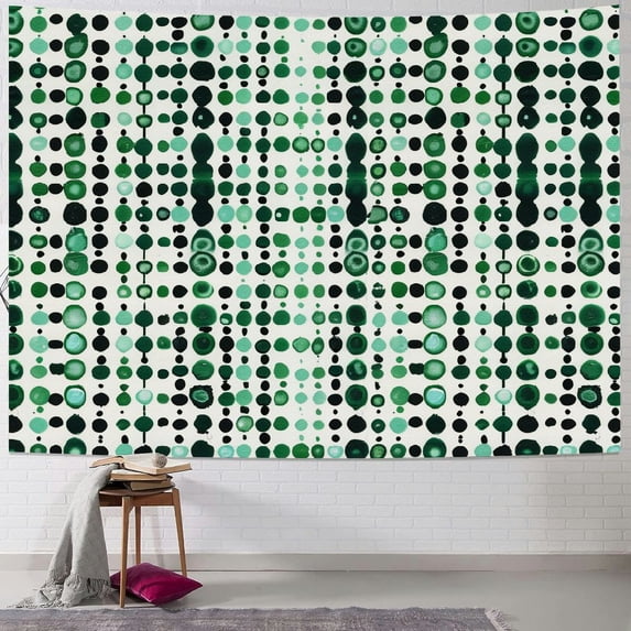 Orinice Dots Tapestry Wall Hanging Unique Style Graphic Tapestries Home Wall Decor Art for Living Room Bedroom Apartment Farmhouse Dorm 50x40inch