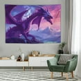 thumbnail image 1 of Orinice  Dragon Tapestry Wall Hanging 60x40 inches Medieval Magic Animal Tapestry Fantasy Magic World Natural Landscape Anime Game Tapestries for Bedroom Living Room Dorm GTXPCD811 60x40in, 1 of 7