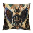 thumbnail image 1 of Orinice Egyptian Statues Egyptian Designs Egyptian God Graphic Decorative Pillow Cover 20x20in, 1 of 5