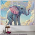 thumbnail image 1 of Orinice Elephant Tapestry Wall Hanging Unique Style Graphic Home Wall Decor Art for Living Room Bedroom Apartment Farmhouse Dorm 60x50inch, 1 of 6