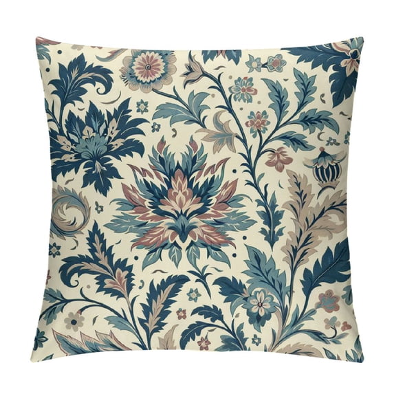 Orinice Farmhouse Decor Pillow Covers Climbing Flowers Floral Retro Pattern Decorative Throw Pillow Covers Bless our Home Pillowcase Farm Decorations Pillow Case for Couch Sofa Living Room Home White