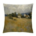 thumbnail image 1 of Orinice Field Houses Sky Graphic Decorative Pillow Cover for Home - High-Quality Cushion Cover for Living Room, Bedroom, Sofa - 1PC Pack 18x18in, 1 of 5