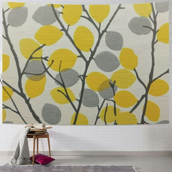 Orinice Fine Foliage Lace Tapestry Wall Hanging Unique Style Home Wall Decor Art for Living Room Bedroom Apartment Farmhouse Dorm 40x30inch