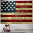 thumbnail image 1 of Orinice Flag Stripes Tapestry Wall Hanging Unique Style for Home Decor Living Room Bedroom Dorm - Graphic Art Decorations for Apartment Farmhouse 40x30inch, 1 of 6