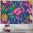 thumbnail image 1 of Orinice Flamingo and Pineapple Tapestry Wall Hanging Tapestries Decorations for Bedroom Living Room Dorm  50x40inch, 1 of 6