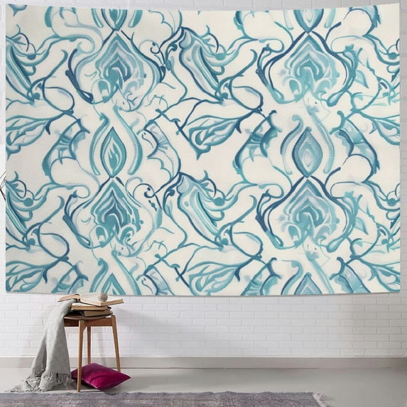 Orinice Floral Tapestry Wall Hanging Unique Style Graphic Tapestries Home Wall Decor Art for Living Room Bedroom Apartment Farmhouse Dorm 40x30inch